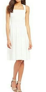Cremieux Chiffon Cross Back Dress